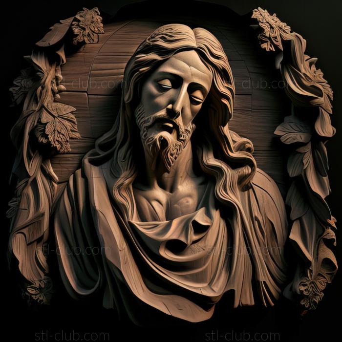 3D model st jesus (STL)